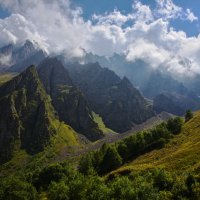 Цейское ущелье. Северная Осетия. Tsei gorge. North Ossetia :: Юрий Воронов