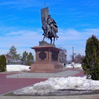 Памятник Григорию Засекину на набережной Волги_Самара :: Виктор Замулин