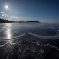 Дивная зима Валаама :: Евдокия Даренская