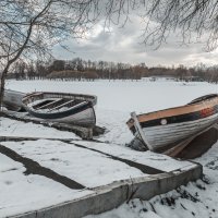 Лодки на льду :: Максим (maksimilianis4e)