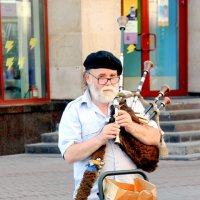 волынщик на Арбате :: Дмитрий Солоненко