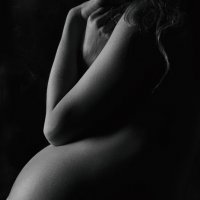 Profile of the pregnant body. Art Studio A. Krivitsky :: krivitskiy Кривицкий