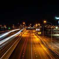 Ночное шоссе :: Алексей Кузьмичев
