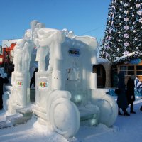 Городская ёлка. Новосибирск 2019 :: Олег Афанасьевич Сергеев