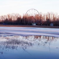 Закат в городе. :: Наталья Тимофеева