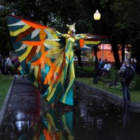Карнавал на юбилее в парке Горького. :: Жанна Кедрова