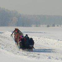 В дальнюю снежную даль... :: nadyasilyuk Вознюк