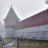 Башня Кремля в тумане :: Сергей В.