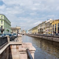 СПб. Канал Грибоедова. Казанский мост ( вдали ). :: Виктор Орехов