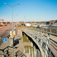 Переход на Таллинском шоссе Санкт-Петербурга 18 апреля 2019 :: Роман Алексеев