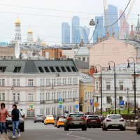 старина и современность (вид с одного из холмов, на которм находится Москва) :: Дмитрий Солоненко