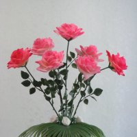 Экибана - розовая фантазия. :: Нина Акарцева 