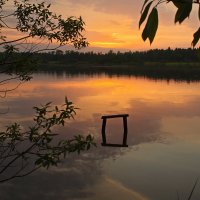 Вечер на озере :: Юрий Кольцов