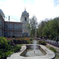Открыли фонтан в Александра-Невской Лавре! :: Светлана Калмыкова