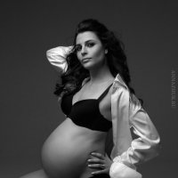 Фотосессия беременности в студии :: Anna Zhuk