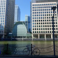 Городской пейзаж. Лондон. Canary Wharf :: Lyudmyla Pokryshen