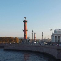 Санкт-Петербург, Ростральные колонны :: Фотогруппа Весна