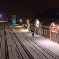Ночной вокзал. :: Сергей Пиголкин