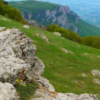 на главной гряде Крымских гор :: Андрей Козлов