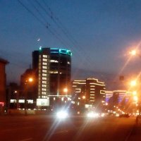Ночной Новосибирск :: Юлия Воробьева
