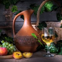 Вино и фрукты :: Алексей Мезенцев