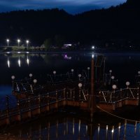Ночь на Телецком озере :: Виктор Шкуратов