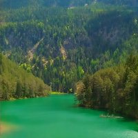 Зеленое озеро в Германии :: Валерия Металличенко