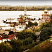 Из серии: "Виды Нижнего Новгорода с Окского высокогорья.." :: Андрей Головкин