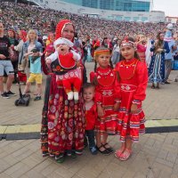 Самая маленькая участница Праздника национального костюма. :: Ильсияр Шакирова
