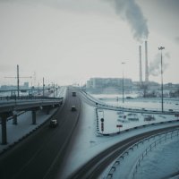 Декабрьский Кемерово :: под пыльным небом