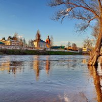 Разлив в Боровичах. :: Константин Иванов