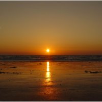 Закат солнца над Индийским океаном :: Нина Рубан
