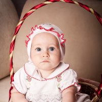 Ева, фотосессия в возрасте 8-ми месяцев :: Наталья Житкова