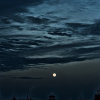 Ночь. Луна. :: Сергей Землянский