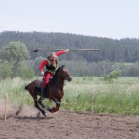 Джигит с копьем :: Валерий Скобкарёв