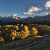 Вечер на перевале... :: Александр К.