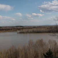 Река Бия в апреле :: Олег Афанасьевич Сергеев