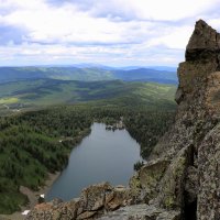 Нижнее озеро Красной горы :: Галина Козлова 