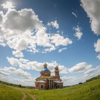 Разрушенный храм в Тульской области. :: Николай Галкин 