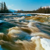 Бурная весна в долине реки Дулисмар :: Сергей Курников