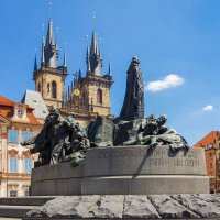 Прага.Памятник Яну Гусу. :: Борис Калитенко
