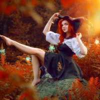 "Лесная ведьмочка" :: Дина Агеева