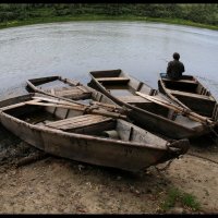 ДОН. Старые деревянные лодки. (5) :: Юрий ГУКОВЪ