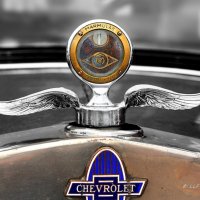 "Chevrolet" motometer, 1920 -1930 :: Liudmila LLF