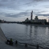 Вечер на Москве-реке :: Яков Реймер