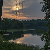 Вечер в Бакланово :: Яков Реймер