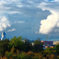 Тучи над городом ходят! ... (в воздухе пахнет грозой) ) :: Елена Хайдукова  ( Elena Fly )