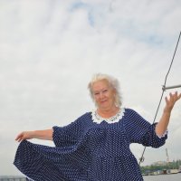 Ветер раздувал не только паруса, но и моё платье :: Людмила Ковалева