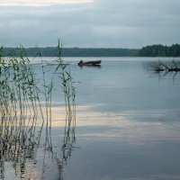 Белая ночь на Ковжском озере :: Валерий Талашов