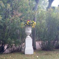 Интерьер с цветочной вазой в Павловске. :: Светлана Калмыкова